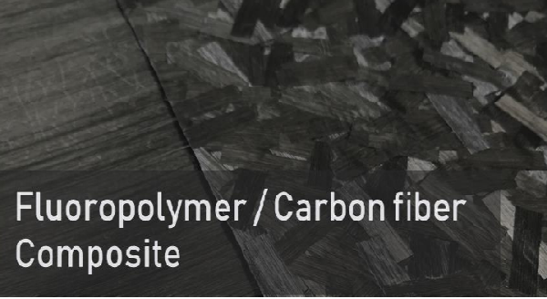 氟樹脂／碳纖維 複合材料（開發品）